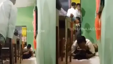 Viral Kelas Kosong Ngewe ABG Memek Basah Indo